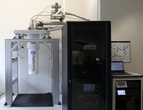 QuantaMap full scanning AFM-SQUID microscope system in the lab